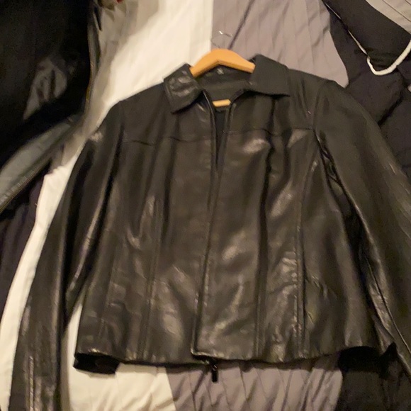 Women’s leather jacket by Avanti New York size Large - Picture 1 of 5